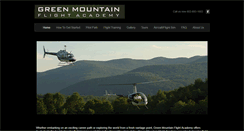 Desktop Screenshot of greenmountainflightacademy.com